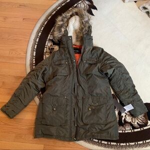 Triple Star Women's Olive XL Coat NWT